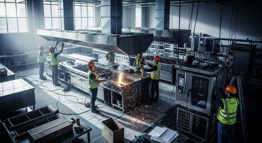 Instalação e Serviços Técnicos em Cozinhas Industriais