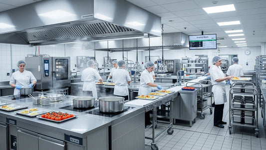 Cozinhas para hospitais Angola | Eta Inox: Excelência em Equipamentos de Restauração Hospitalar