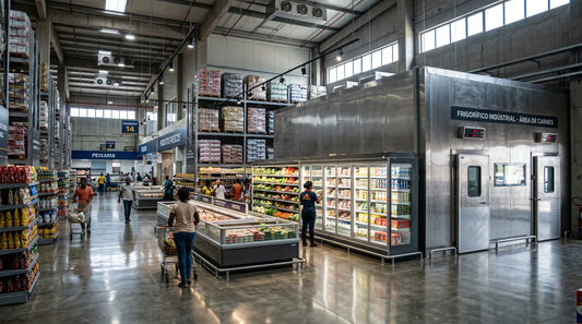 Equipamentos para Supermercados em Angola: Refrigeração, Exposição e Preparação de Alimentos
