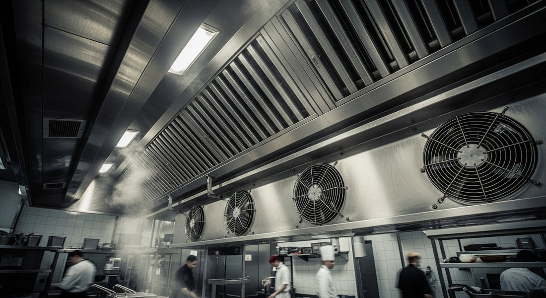 A Importância dos Exaustores e Sistemas de Ventilação em Cozinhas Industriais