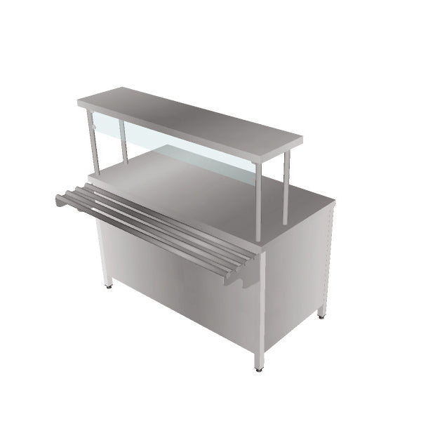 Mesa de Serviço com Prateleira de Serviço – VST-R-12